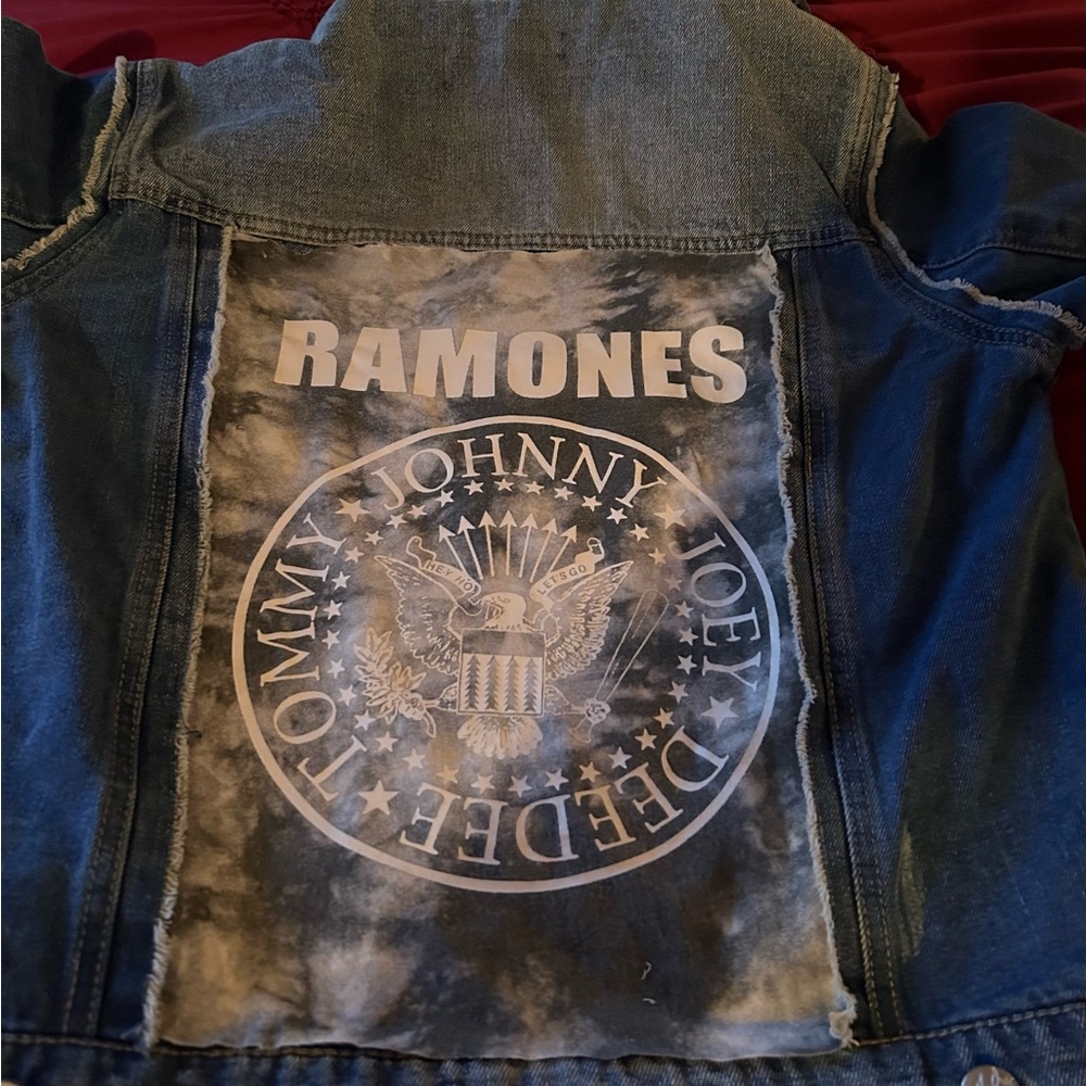 Custom ramones jacket